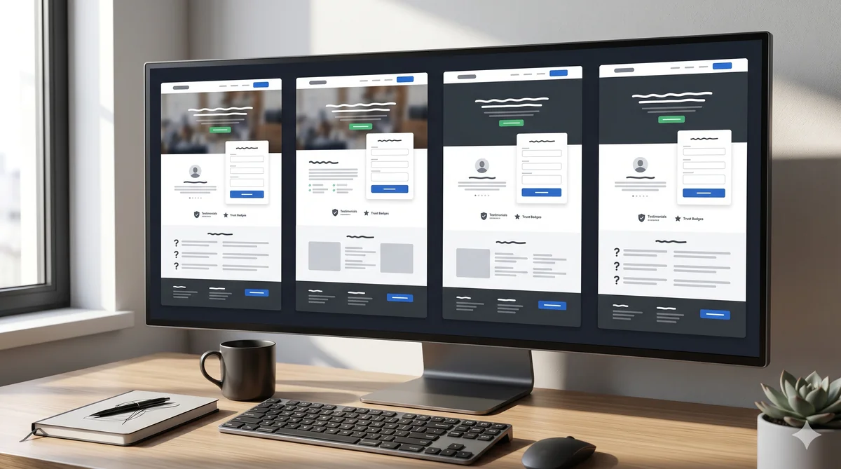 Best landing page examples for lead generation with common conversion patterns