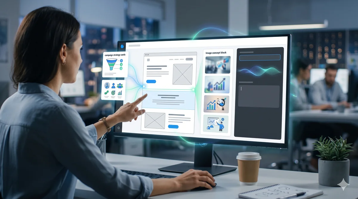Как создать landing page с помощью AI без потери стратегии